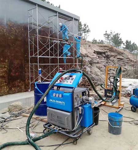 聚脲喷涂设备厂家(图1) H5600T液压聚脲喷涂设备厂家
